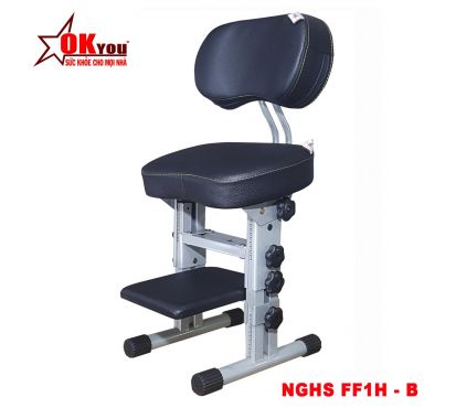 Ghế Học sinh Thông Minh OKyou NGHS  FF1H-B (Đen)  Dành cho trẻ còn nhỏ ngồi bàn người lớn