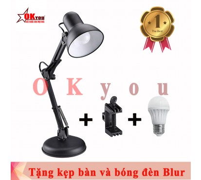 Đèn Pixar (Full Box) loại Lớn,cánh tay đòn dài 37cm x 2,gồm Đế+Kẹp+Bóng-(Không áp dụng VOUCHER 150K)